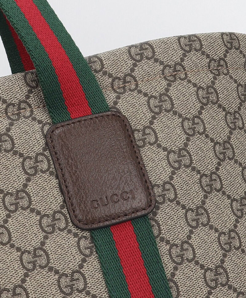 Gucci GG Tender Medium Tote Bag 763287 Dark Coffee